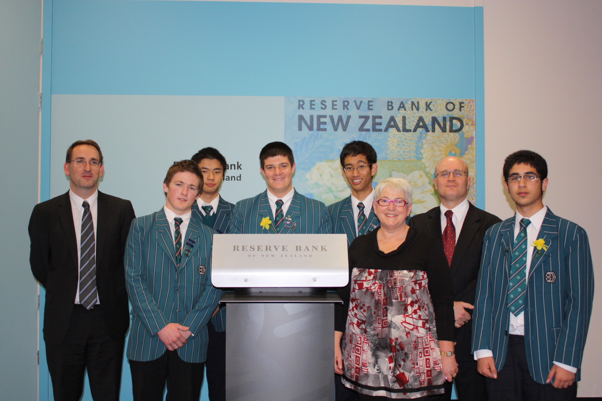Kristin School students win National Banks monetory challenge.